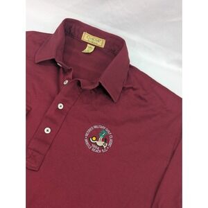 Vintage 1994‎ Cross Creek Pro Collection Retired Military Myrtle Beach SC Maroon